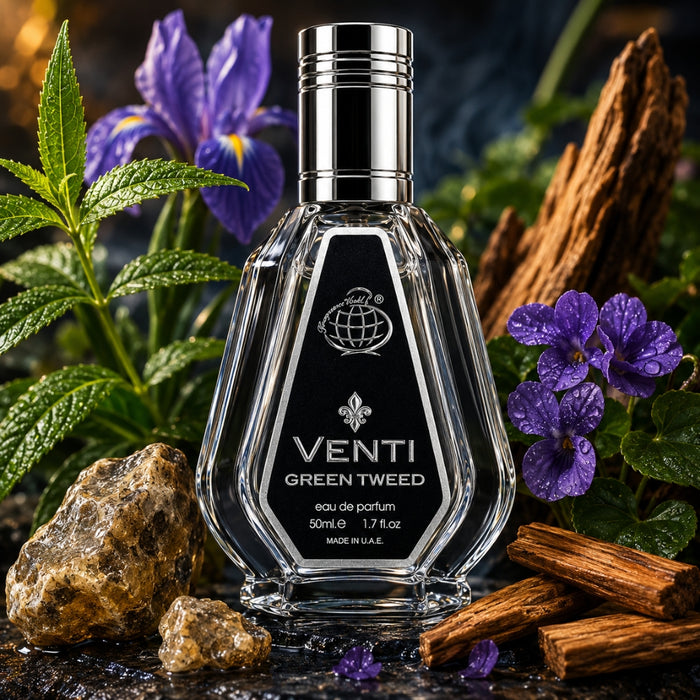 Fragrance World Venti Green Tweed Edp 50Ml Hombre Fragrance World