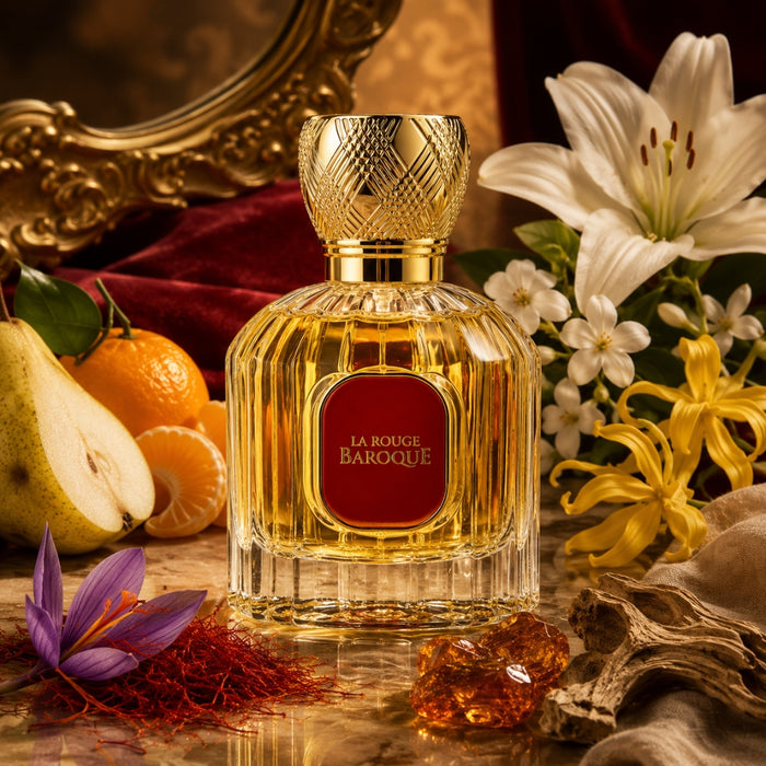 Maison Alhambra La Rouge Baroque EDP 100 Ml Unisex (MFK Baccarat Rouge 540) Al Hambra