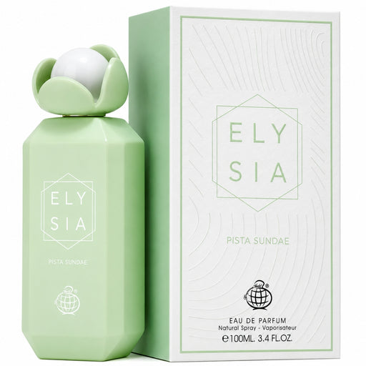 Fragrance World Elysia Pista Sundae Edp 100ML Mujer (Kayali Yum Pistachio Gelato) Fragrance World