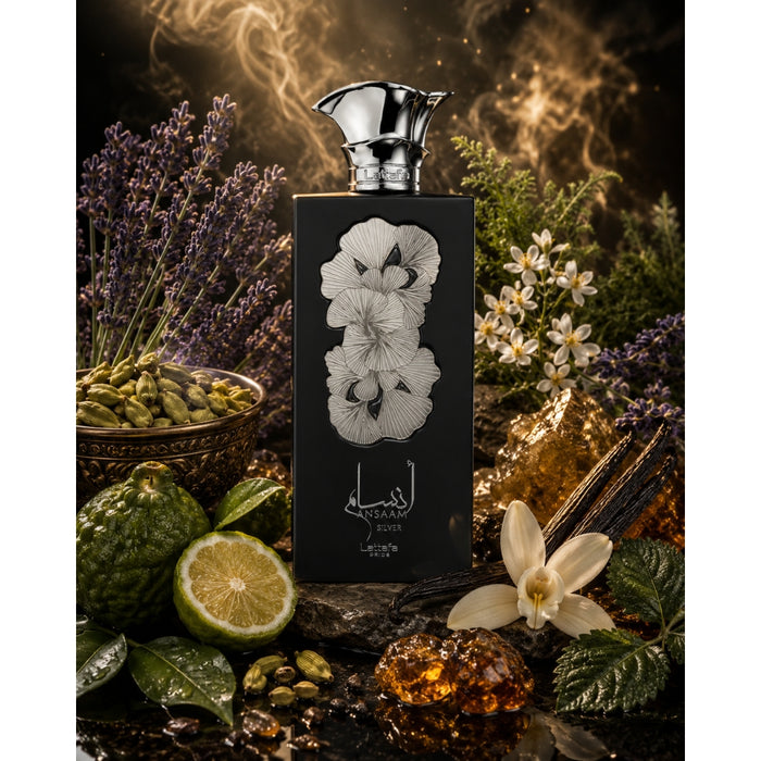 Lattafa Pride Ansaam Silver EDP 100 ML Unisex Lattafa