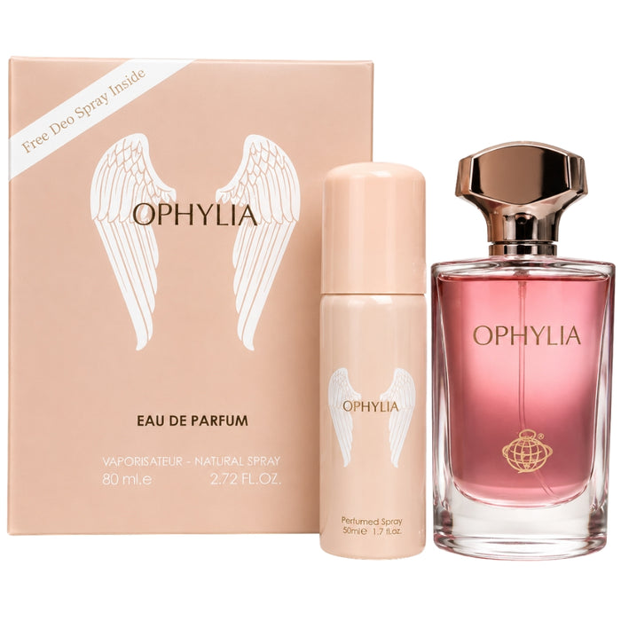Fragrance World Ophylia Edp 80ml + desodorante 50ml Fragrance World