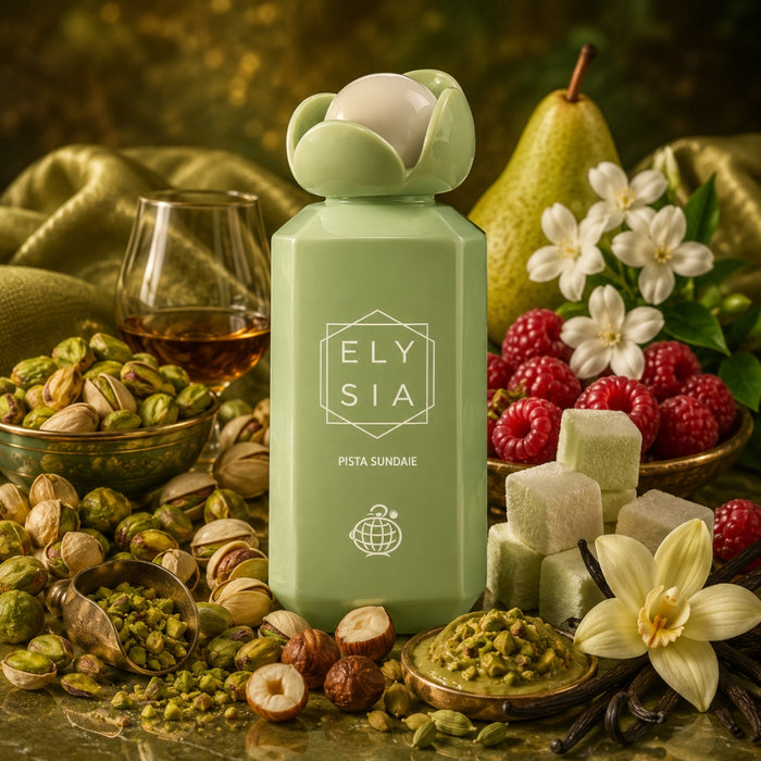 Fragrance World Elysia Pista Sundae Edp 100ML Mujer (Kayali Yum Pistachio Gelato) Fragrance World