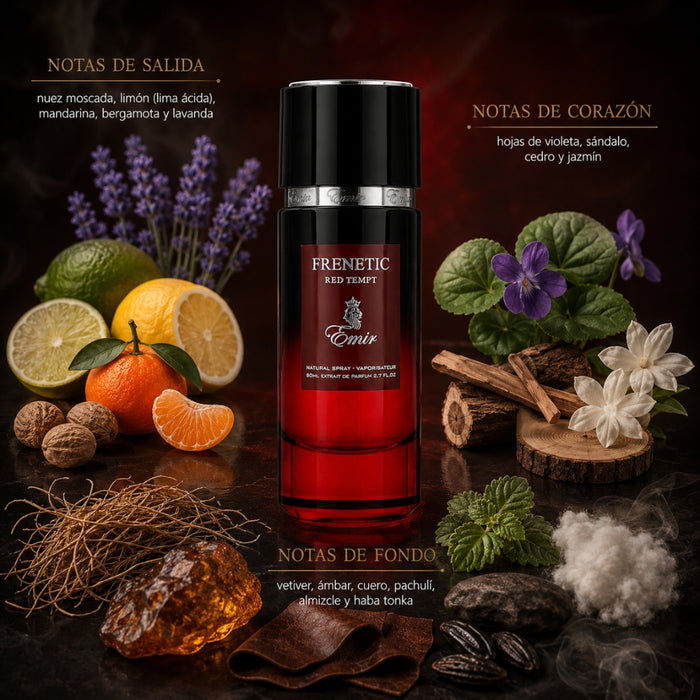 Paris Corner Emir Frenetic Red Tempt Extrait de Parfum 80 ML Paris Corner