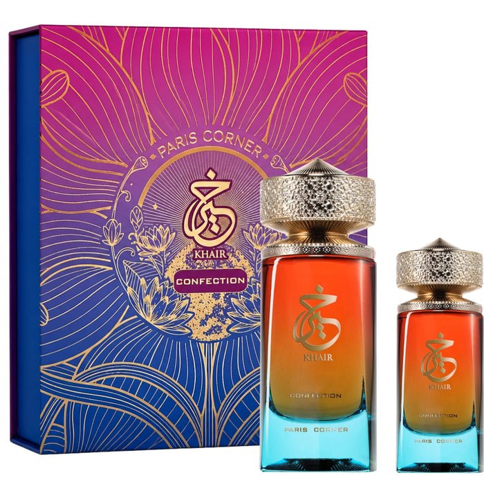Set Paris Corner Khair Confection 100Ml + Oil 25Ml Paris Corner