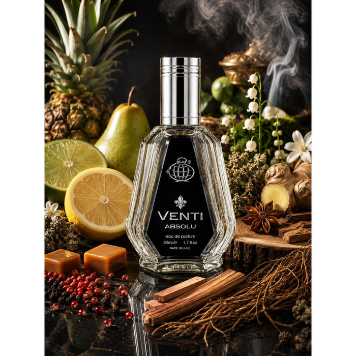 Fragrance World Venti Absolu Edp 50Ml Hombre (Absolu Aventus 2025 Creed) Fragrance World