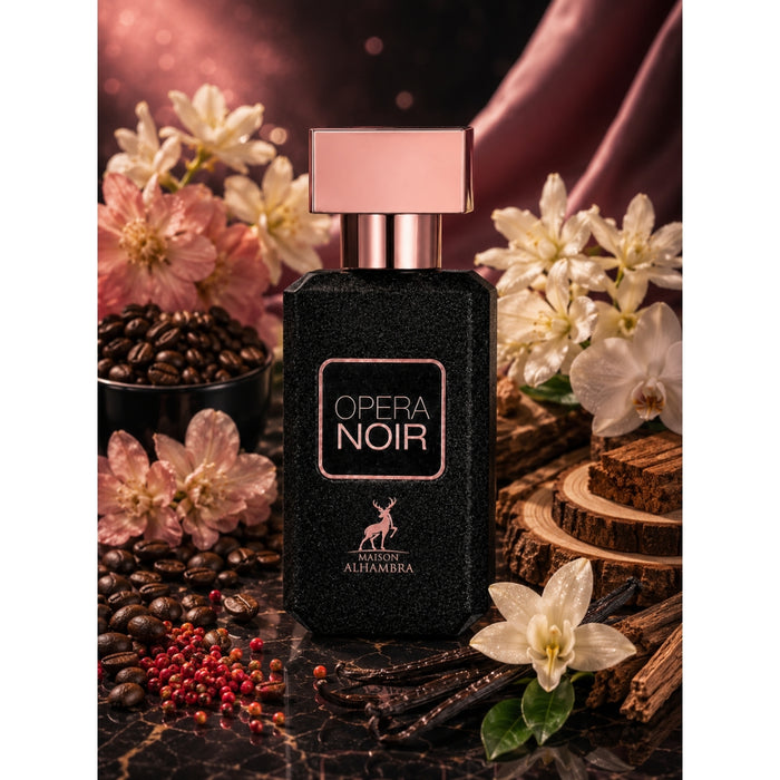 Maison Al Hambra Opera Noir Edp 30ml Mujer (YSL Black Opium) Al Hambra