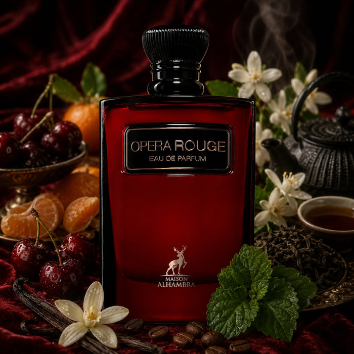 Maison Alhambra Opera Rouge Edp 100Ml Mujer (Yves Saint Laurent Black Opium Over Red) Al Hambra