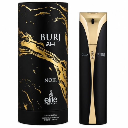 Risala Elite Burj Noir Edp 100 Ml Hombre (Y Edp Intense - Ysl Plus Invictus Victory Elixir) Risala