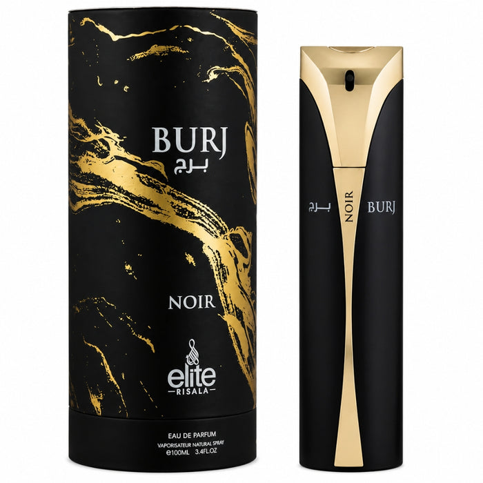 Risala Elite Burj Noir Edp 100 Ml Hombre (Y Edp Intense - Ysl Plus Invictus Victory Elixir) Risala