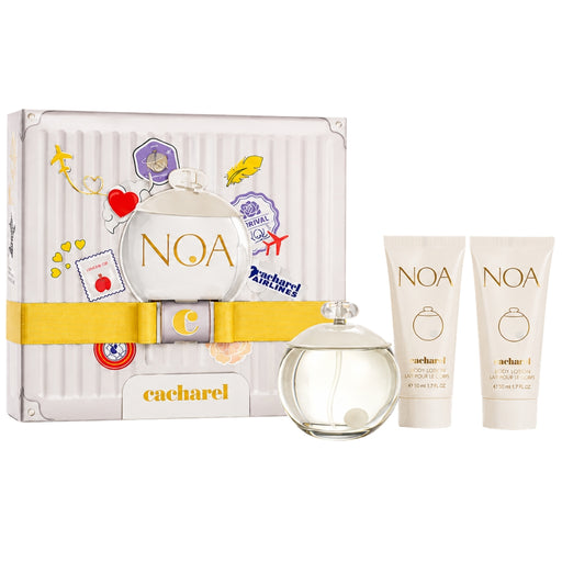 Set Cacharel Noa Edt 100Ml + Body Lotion 2x50Ml Mujer Cacharel