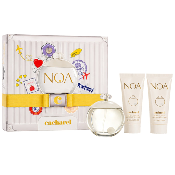 Set Cacharel Noa Edt 100Ml + Body Lotion 2x50Ml Mujer Cacharel
