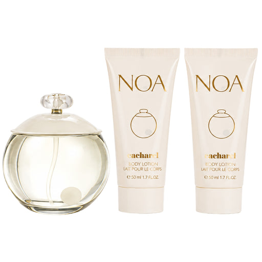 Set Cacharel Noa Edt 100Ml + Body Lotion 2x50Ml Mujer Cacharel