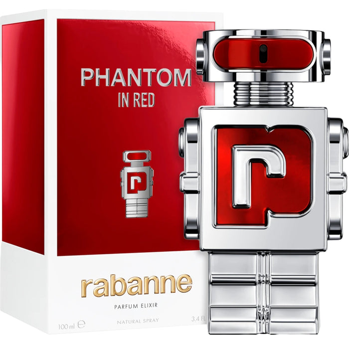 Paco Rabanne Phantom In Red Parfum Elixir Hombre 100 ml