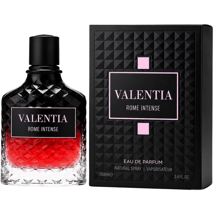 Fragrance World Valentia Rome Intense Edp 100ML Hombre (Valentino Uomo Born In Roma Intense) Fragrance World
