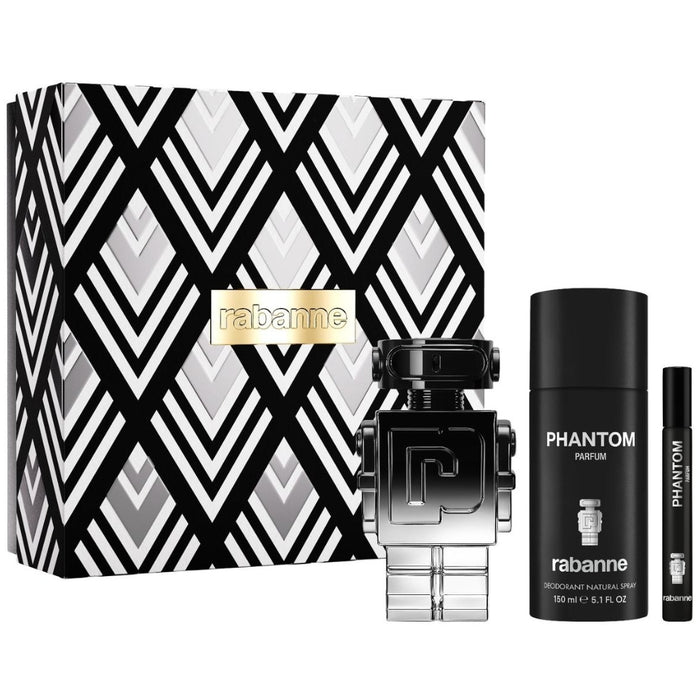 Set Perfume Phantom Elixir 100 Ml + Mini 10 Ml + Deo Parfum 150 Ml 2026 Paco Rabanne Paco Rabanne