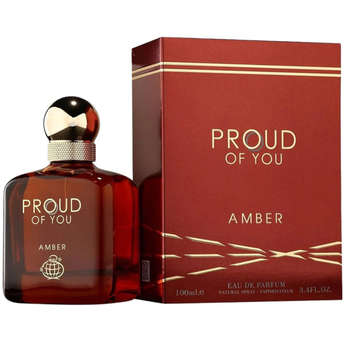 Fragrance World Proud Of You Amber Edp 100Ml Unisex (Armani Stronger With You Amber) Fragrance World