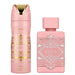 Set Lattafa Badee Al Oud Noble Blush With 100Ml Edp + 200Ml Perfume Spray (2Pcs Gift) Lattafa