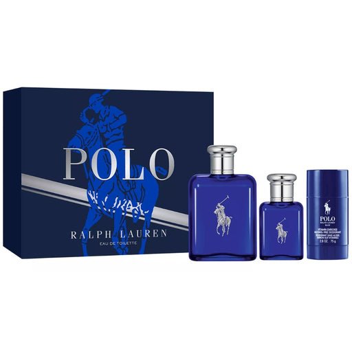 Ralph Lauren Polo Blue Men Edt 125Ml+40Ml+Deo 75Ml Estuche Ralph Lauren