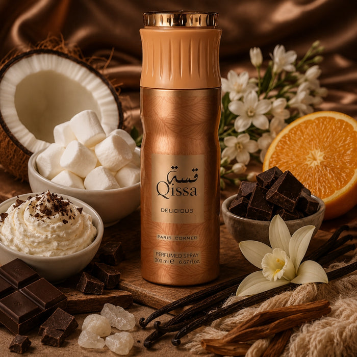 Desodorante Paris Corner Qissa Delicious 200ML Paris Corner