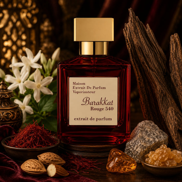 Fragrance World Barakkat Rouge 540 Extrait de Parfum 100 ML Fragrance World