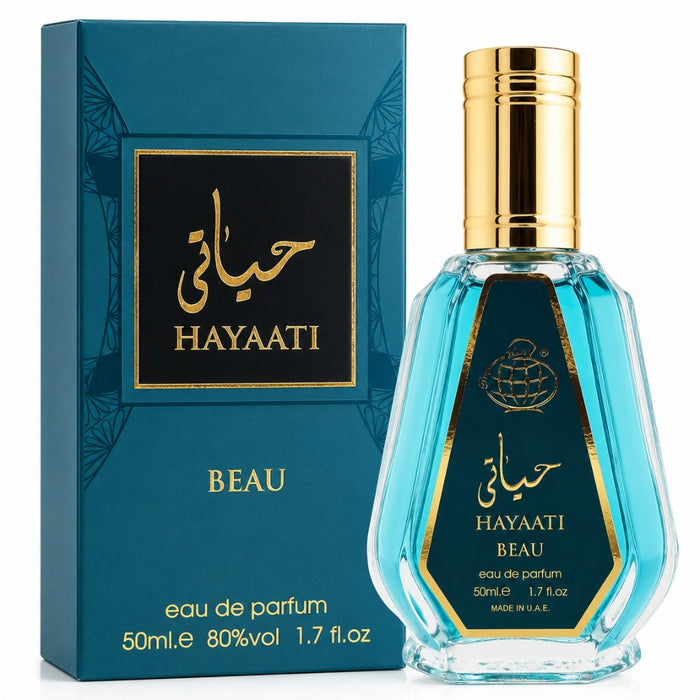 Fragrance World Hayaati Beau Edp 50Ml Hombre (Jpg Le Beau) Fragrance World