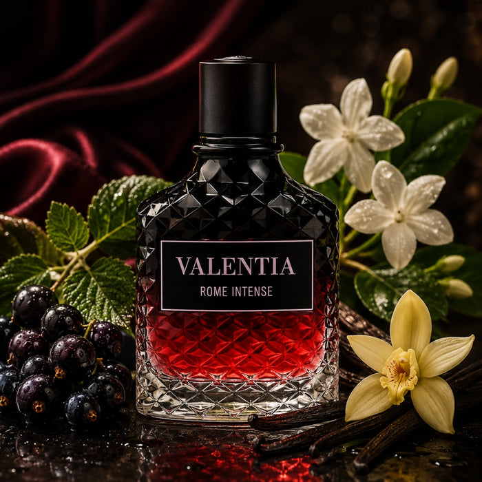 Fragrance World Valentia Rome Intense Edp 100ML Hombre (Valentino Uomo Born In Roma Intense) Fragrance World
