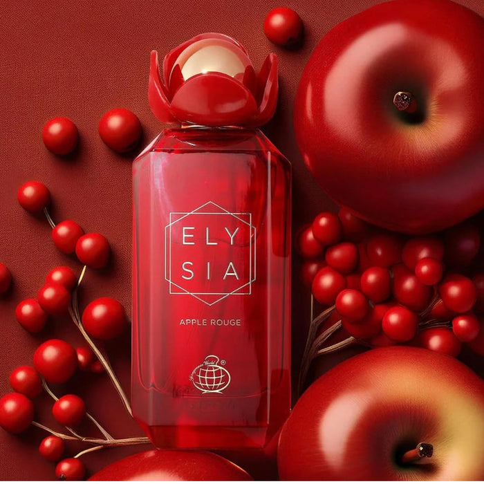 Fragrance World Elysia Apple Rouge Edp 100ML Mujer (Kayali Eden Juicy Apple) Fragrance World