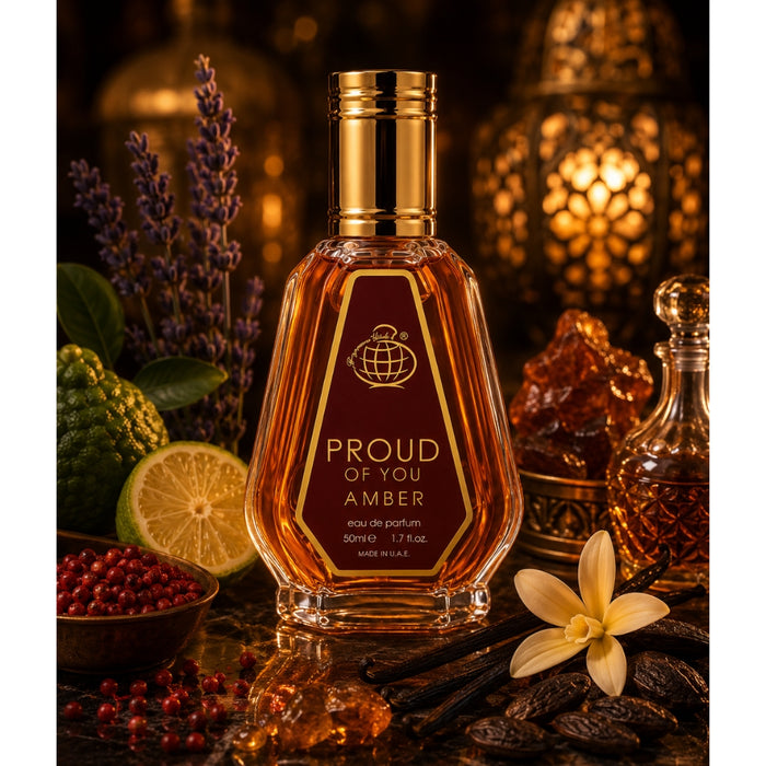 Fragrance World Proud Of You Amber Edp 50Ml Hombre Fragrance World