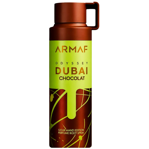 Armaf Desodorante Odyssey Dubai Chocolat Gourmand Perfume Body Spray Unisex 200 ml Desodorante Armaf