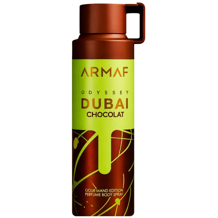 Armaf Desodorante Odyssey Dubai Chocolat Gourmand Perfume Body Spray Unisex 200 ml