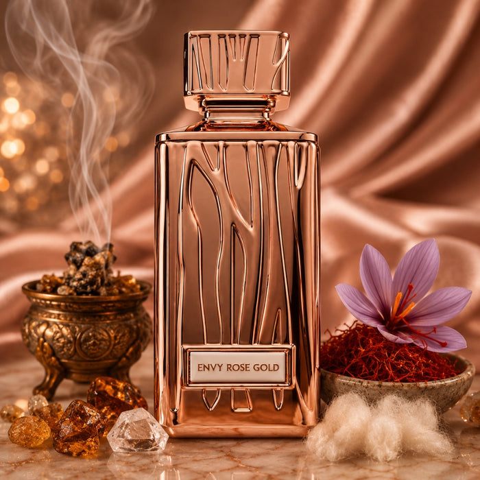 Hamidi Envy Rose Gold Edp 100Ml Unisex(Matiere Premiere Crystal Saffron) Hamidi