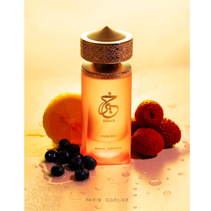 Set Paris Corner Khair Fusion 100Ml + Oil 25 Ml Paris Corner