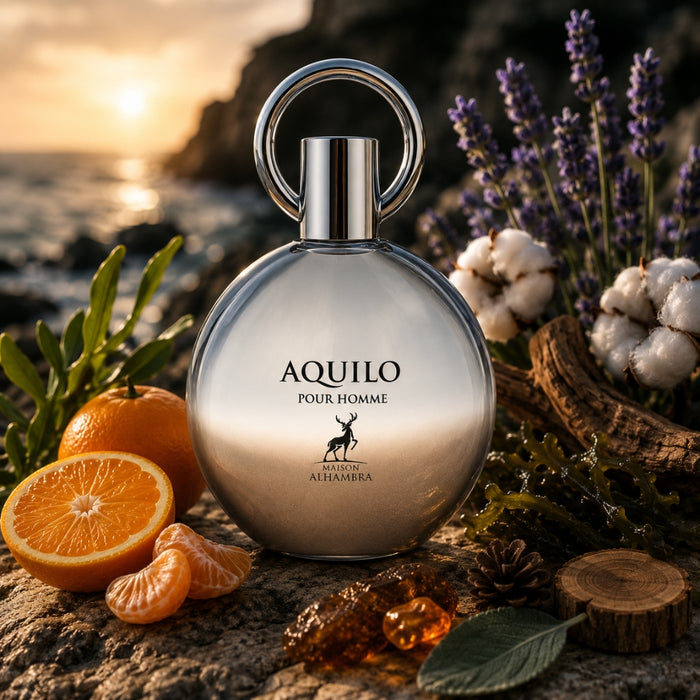Maison Alhambra Aquilo Pour Homme Edp 100Ml (Bvlgari Aqua Pour Homme)