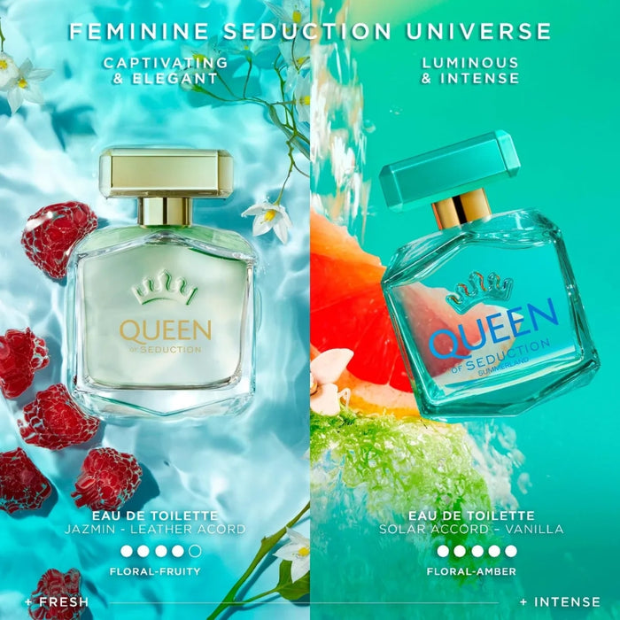 Antonio Banderas Queen Of Seduction Summerland Edt For Women 80 Ml Antonio Banderas