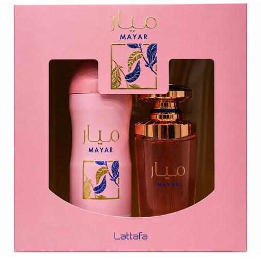 Estuche Lattafa Mayar EDP 100 ML + Deo Spray 200 ML Mujer Lattafa