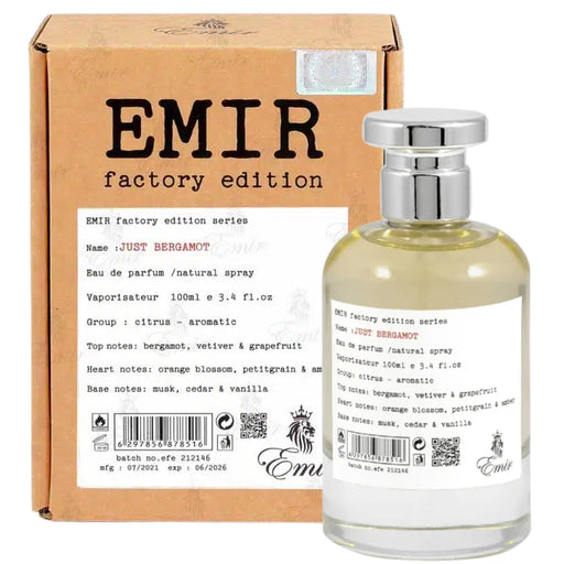 Paris Corner Emir Just Bergamot Edp 100 Ml Unisex Paris Corner