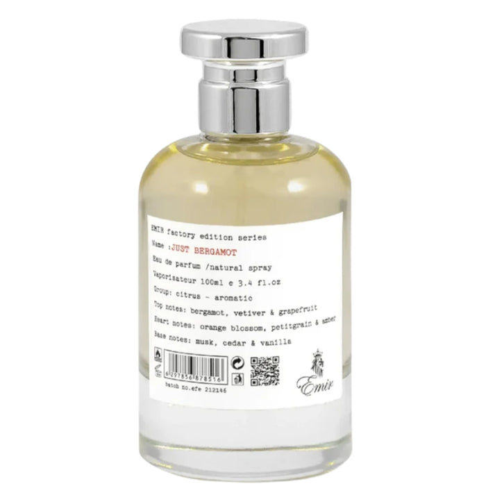 Paris Corner Emir Just Bergamot Edp 100 Ml Unisex Paris Corner