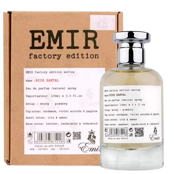 Paris Corner Rich Santal Edp 100Ml Unisex (Lelabo Santal 33) Paris Corner
