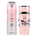 Estuche Lattafa Yara EDP 100 ML + Deo Spray 200 ML Mujer Lattafa