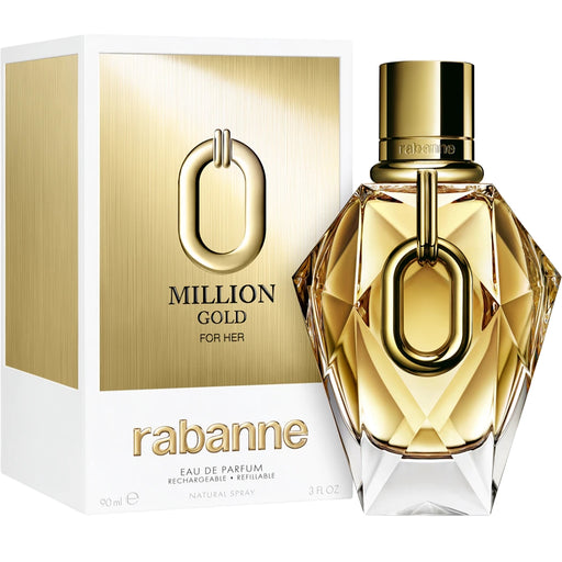 Rabanne Million Gold for Her EDP 90ML Refillable Paco Rabanne