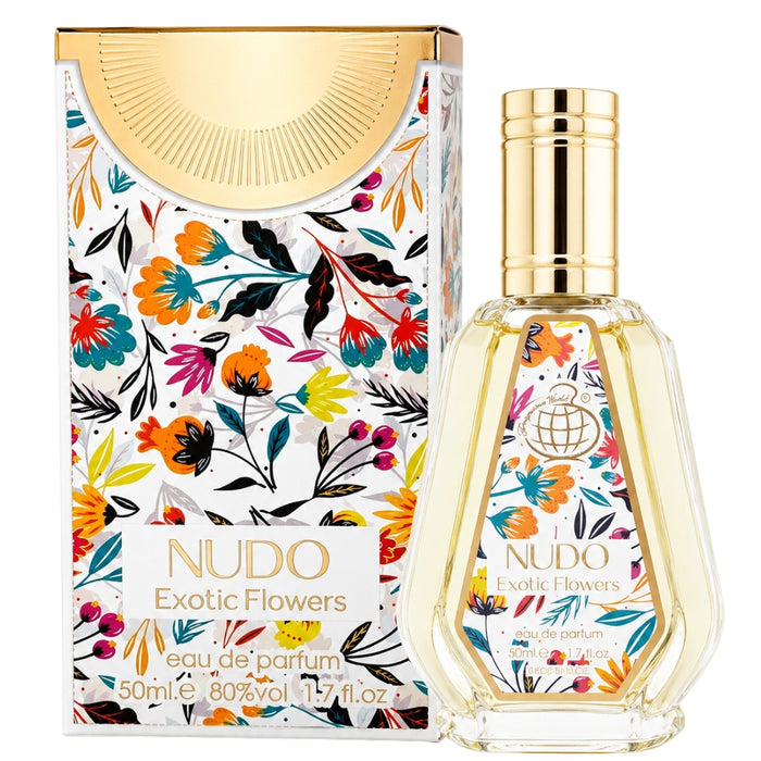 Fragrance World Nudo Exotic Flowers Edp 50Ml Mujer Fragrance World