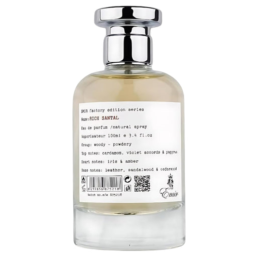 Paris Corner Rich Santal Edp 100Ml Unisex (Lelabo Santal 33) Paris Corner