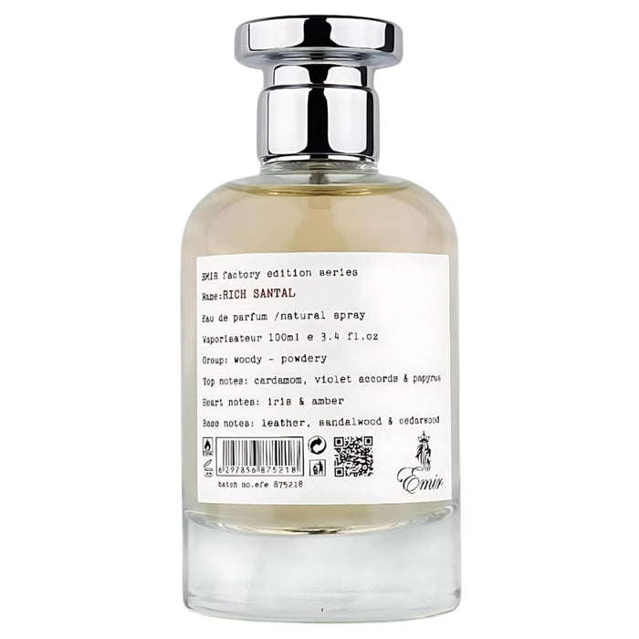 Paris Corner Rich Santal Edp 100Ml Unisex (Lelabo Santal 33) Paris Corner