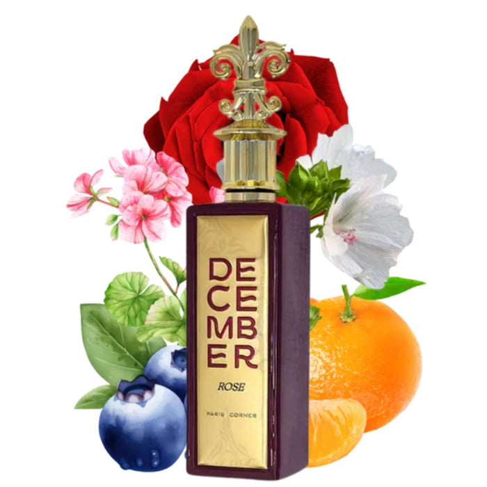 Paris Corner December Rose Edp 100Ml Mujer Paris Corner