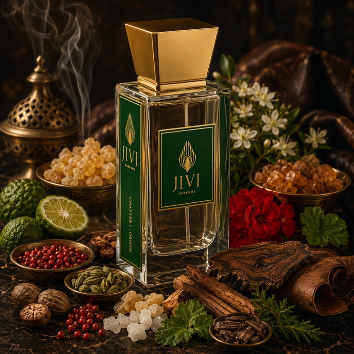 JIVI Parfums Story of oud Chapter 1: Origin Parfum 100ML Unisex Jivi