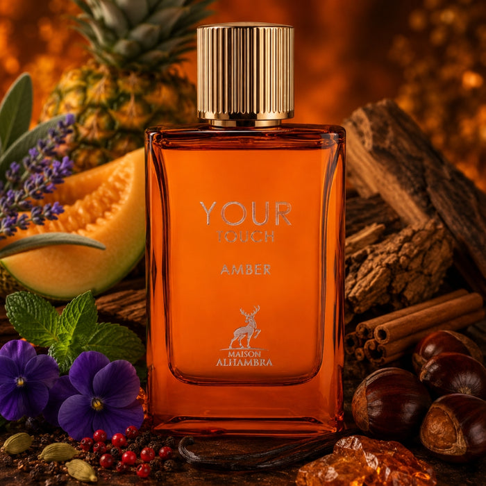 Maison Alhambra Your Touch Amber Edp 100Ml Unisex (Emporio Armani Stronger With You Amber) Al Hambra