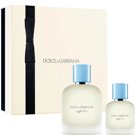 Set Perfume Dolce Gabbana Light Blue Pour Homme Edt 100 Ml + 50 Ml Dolce & Gabanna