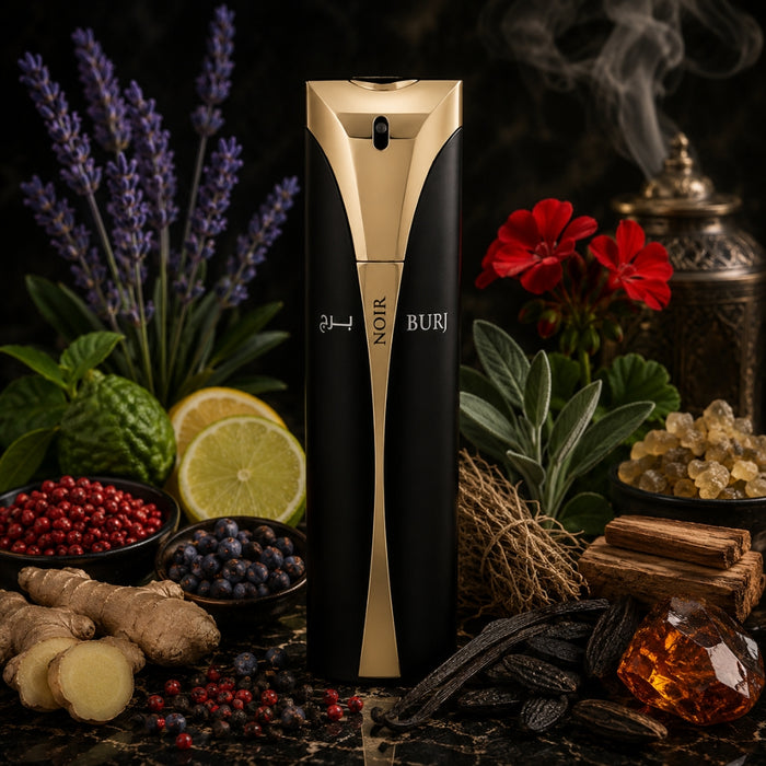 Risala Elite Burj Noir Edp 100 Ml Hombre (Y Edp Intense - Ysl Plus Invictus Victory Elixir) Risala
