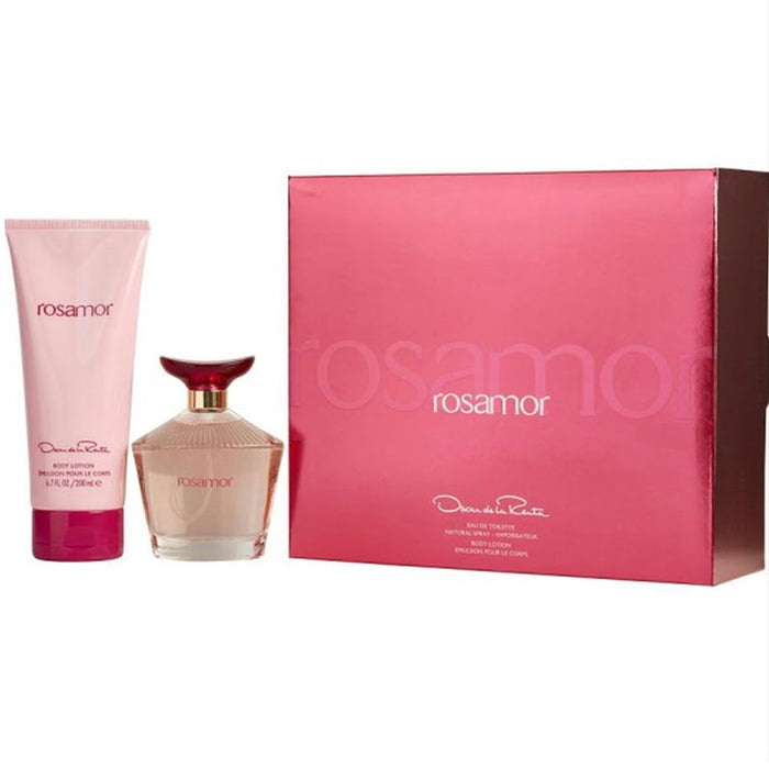 Rosamor Estuche Edt 100mlBL 200ml Mujer Oscar de la Renta