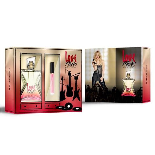 SET Shakira Love Rock 80 Ml Edt lip gloss Shakira